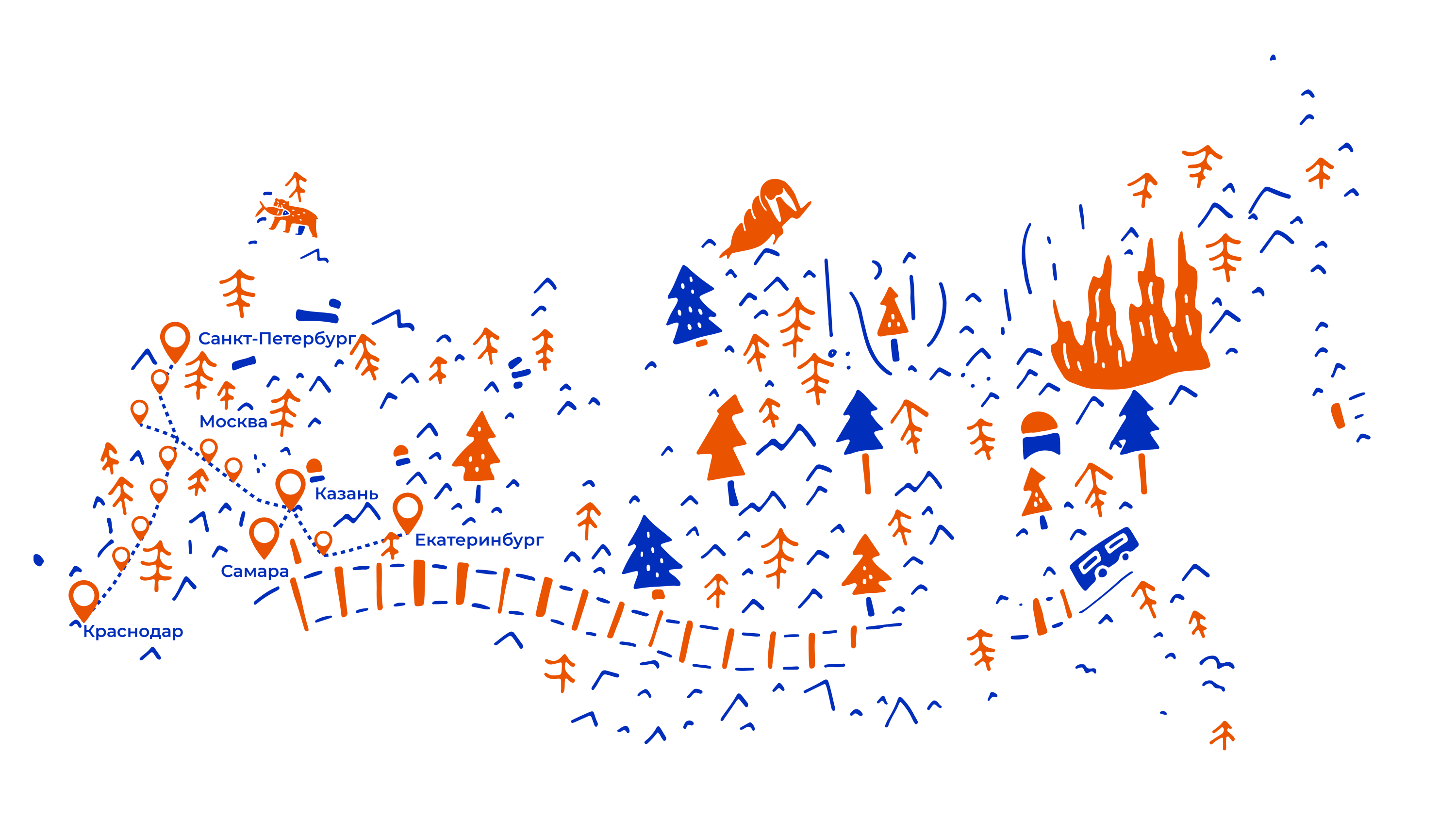 Карта России